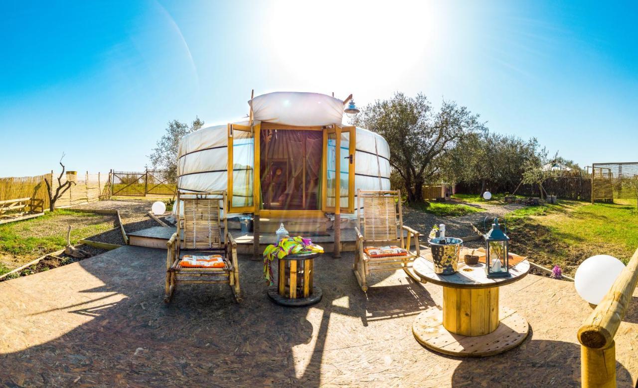 2 Cuori E 1 Yurta Glamping In Tuscany - Adults Only Asciano Zewnętrze zdjęcie